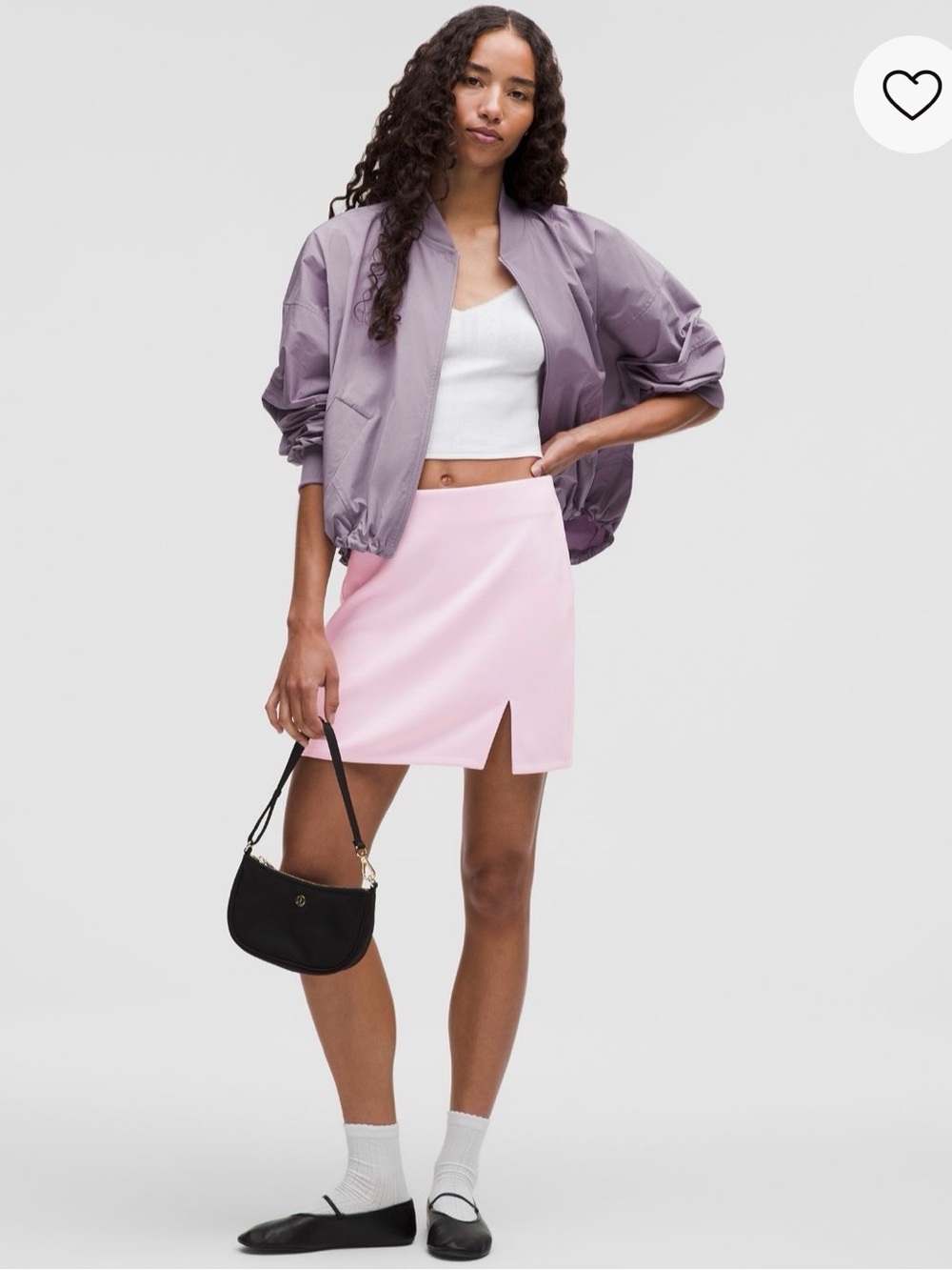 Lululemon Softstreme High-Rise Mini Skirt